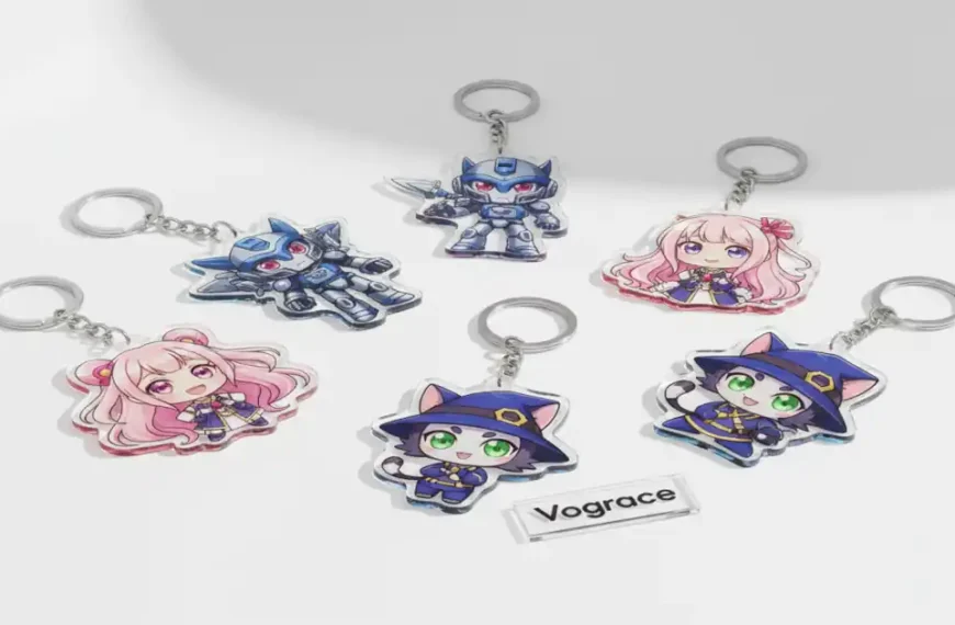 Vograce Custom Clear Acrylic Keychains: Full Overview
