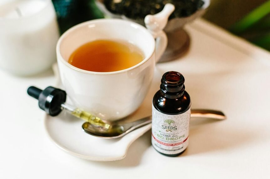 relaxing cbd tea oil